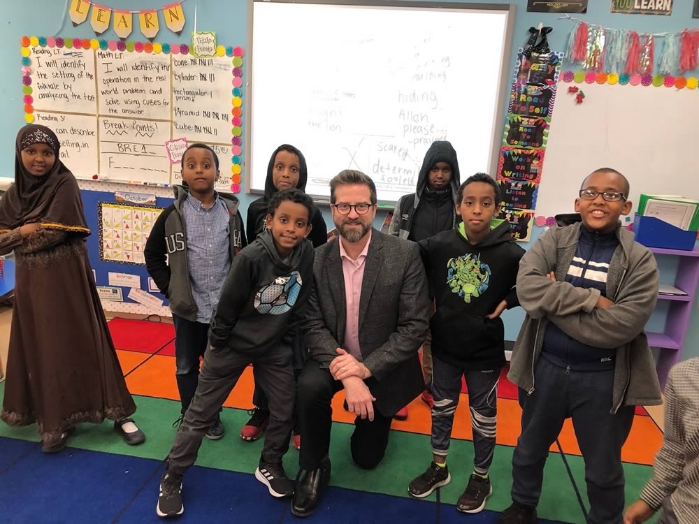 Superintendent Erlandson stopped at Banaadir South