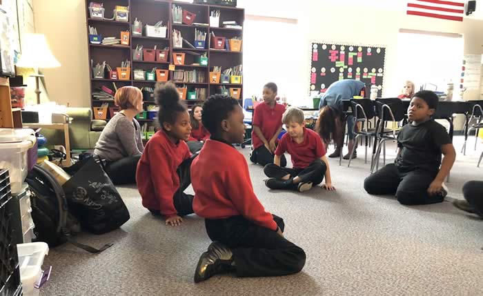 Getting Calm and Centered at MTS Elementary