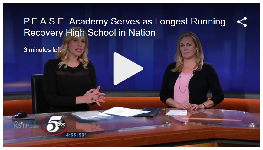 P.E.A.S.E. Academy Serves as Longest Running Recovery High School in Nation