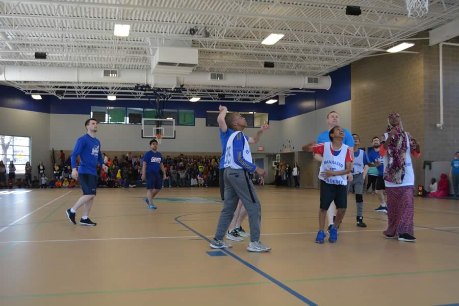 Banaadir North students basketball game