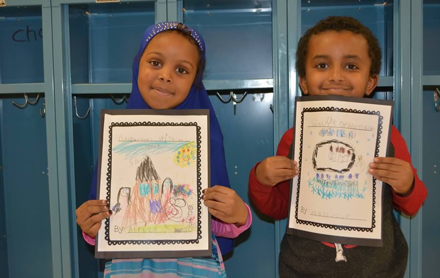 Congratulations, kindergarten authors!